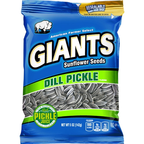 Giant Snack Inc Giants Dill Seeds, 5 Ounce, 12 Per Case